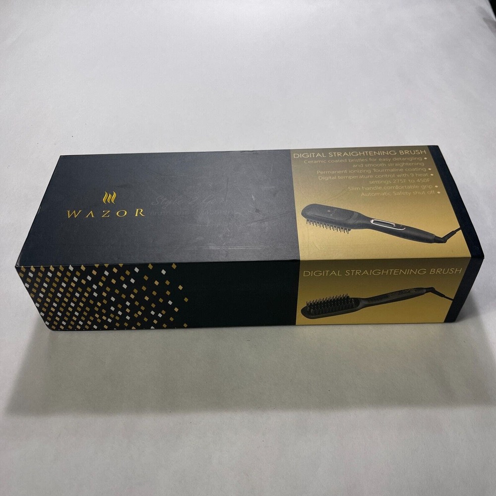 Wazor Style To Go Digital Straightening Brush